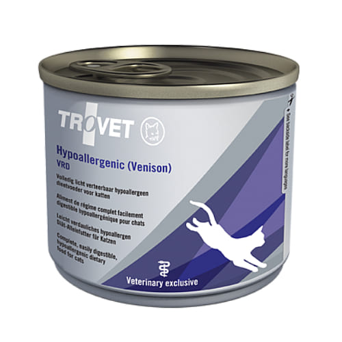 Trovet Hypoallergenic VRD veterinārie konservi kaķiem alerģijām ar brieža gaļu 200 g